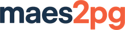 Maes2PG Logo